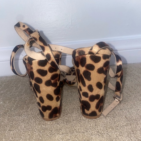 Nasty Gal Cheetah Block Heels - Picture 5 of 6
